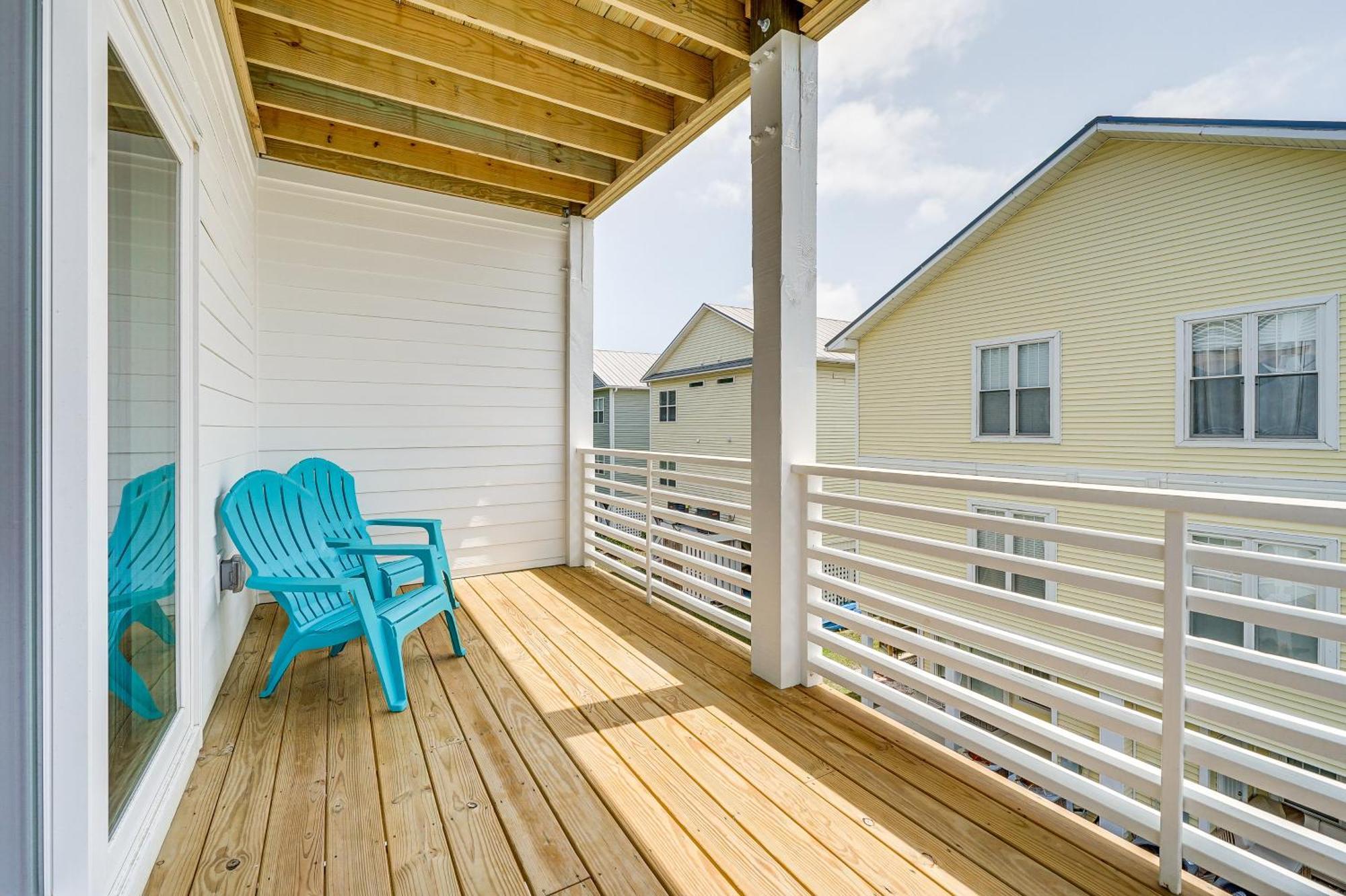 Carolina Beach Vacation Rental With Rooftop Terrace Luaran gambar